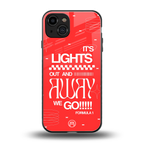 lights out back phone cover | glass case for iphone 15