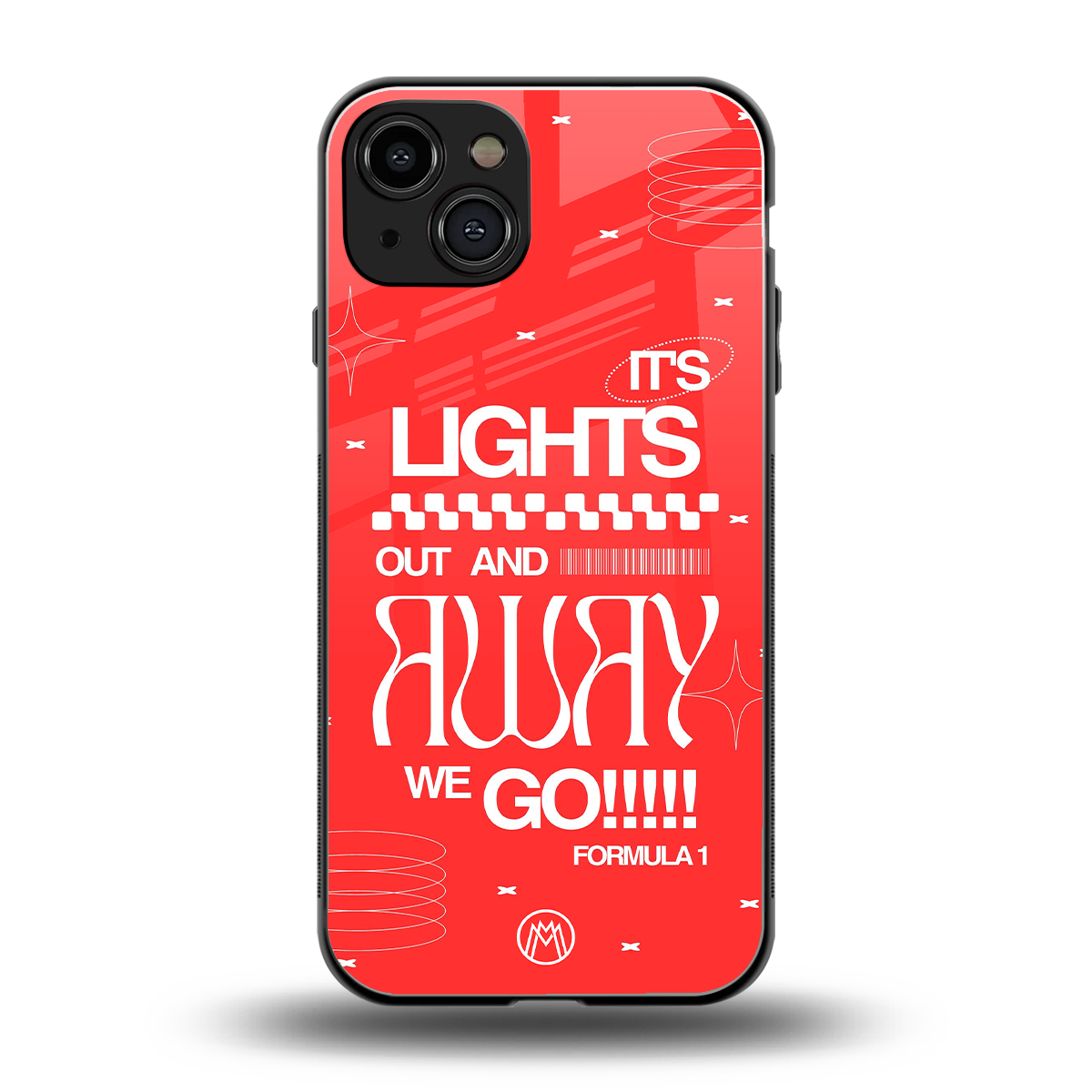 lights out back phone cover | glass case for iphone 15