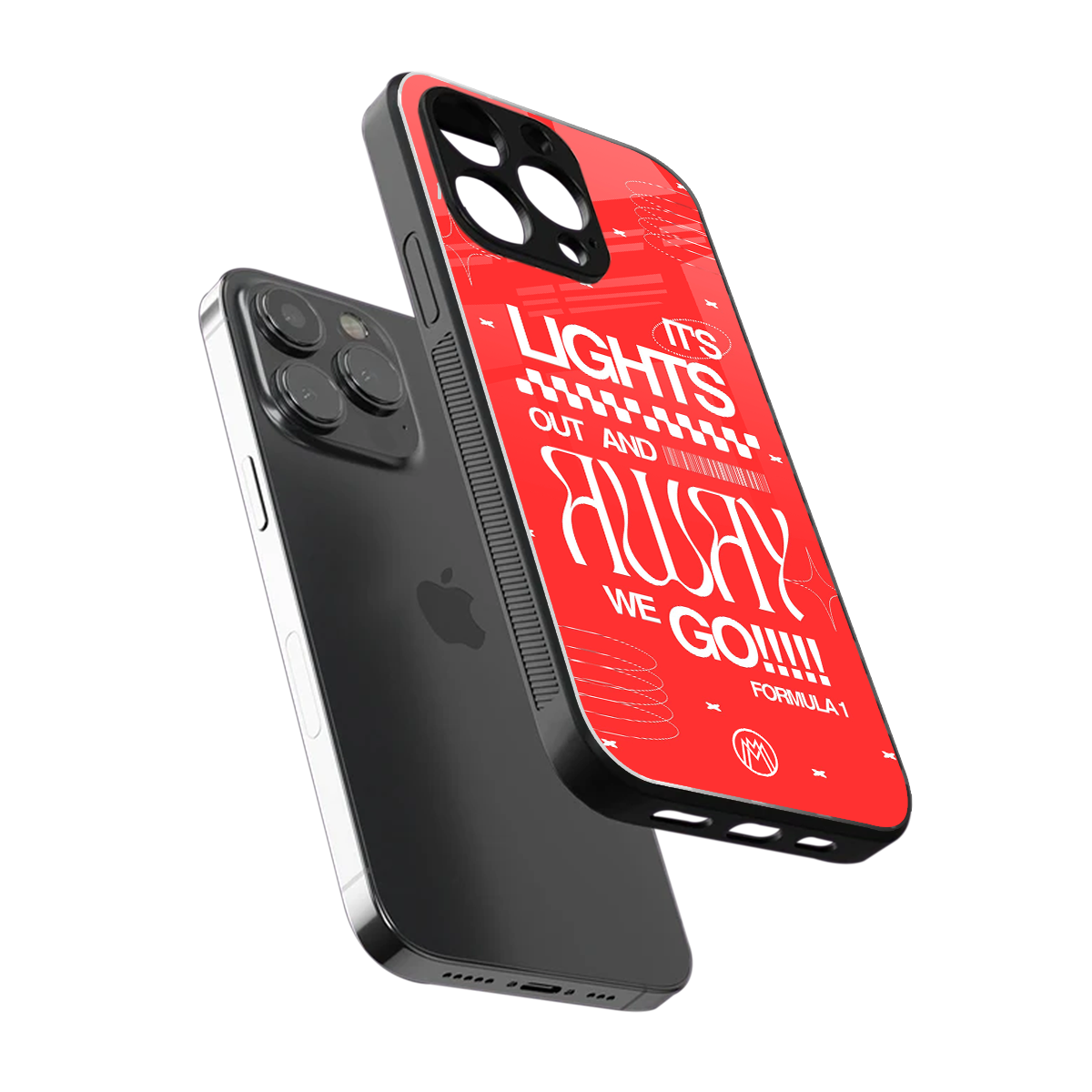 lights out back phone cover | glass case for iphone 16 pro max