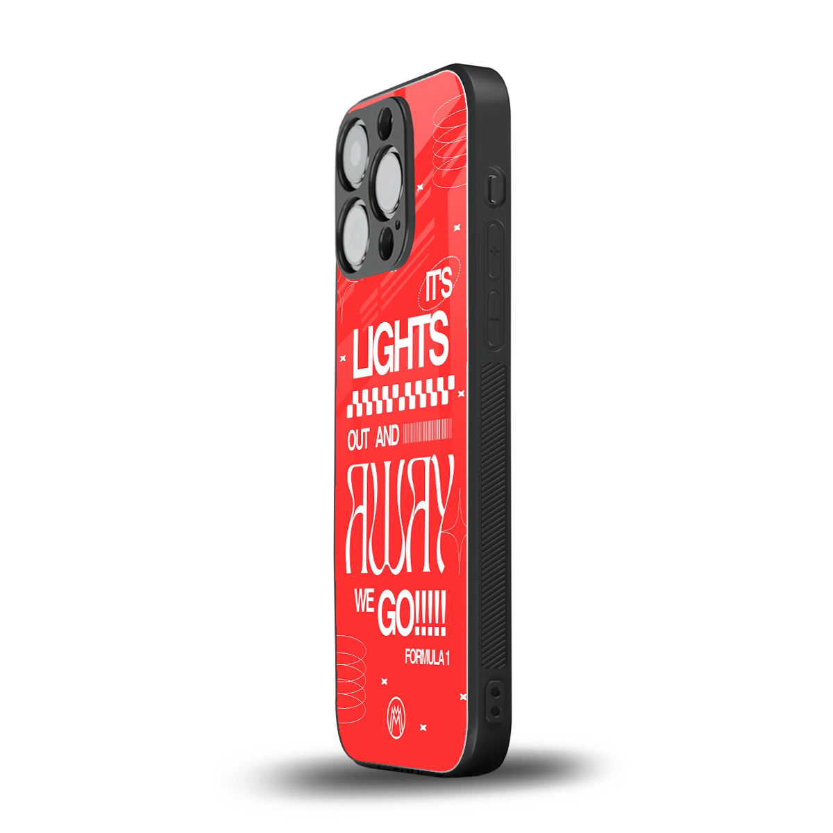 lights out back phone cover | glass case for iphone 16 pro