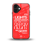 lights out back phone cover | glass case for iphone 16
