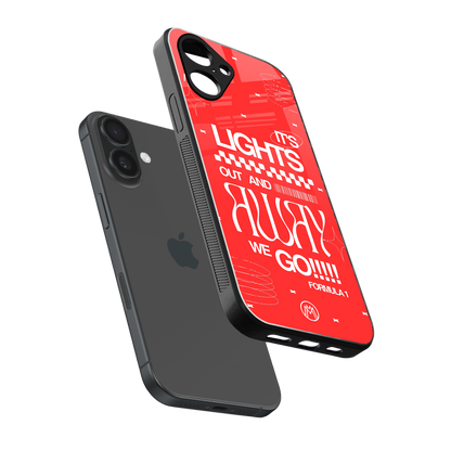 lights out back phone cover | glass case for iphone 16