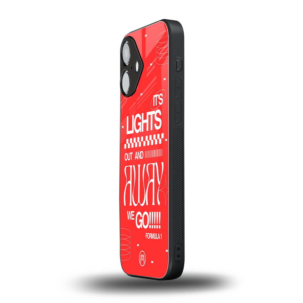 lights out back phone cover | glass case for iphone 16