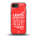 lights out back phone cover | glass case for iphone 16e