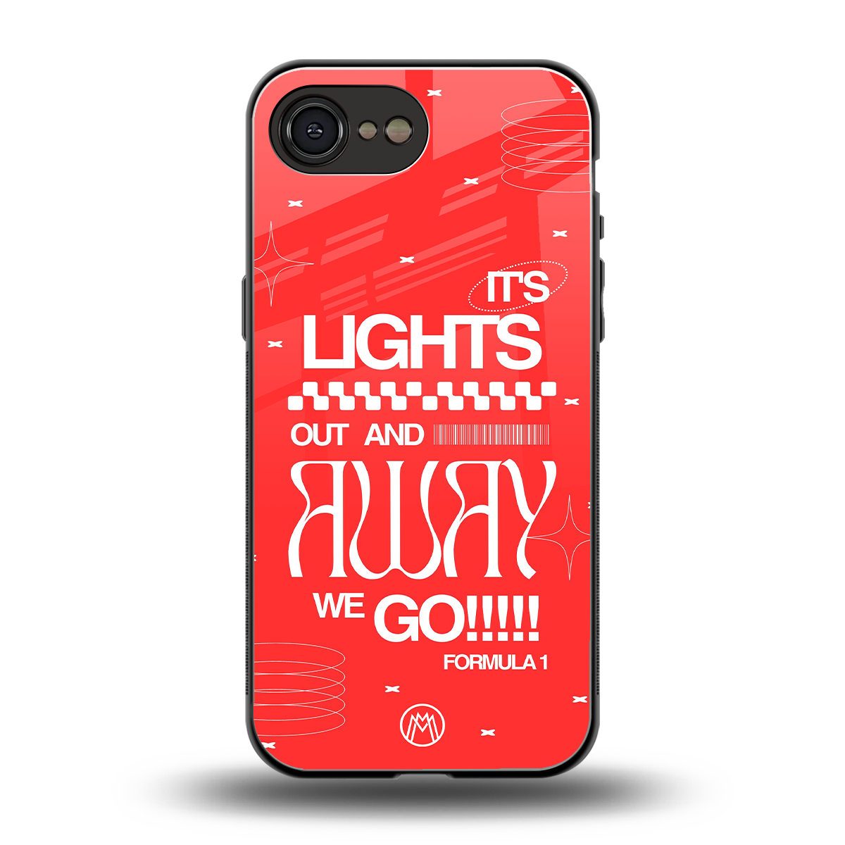 lights out back phone cover | glass case for iphone 16e
