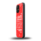 lights out back phone cover | glass case for nothing phone 1