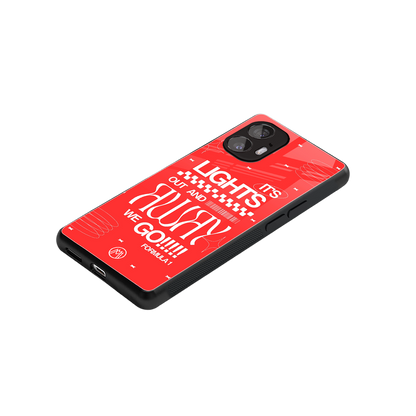 lights out back phone cover | glass case for nothing phone 2