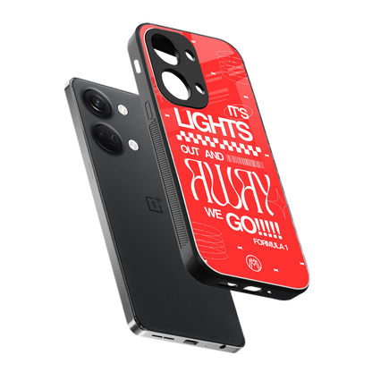 lights out back phone cover | glass case for oneplus nord 3