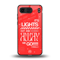 lights out back phone cover | glass case for oneplus nord 4