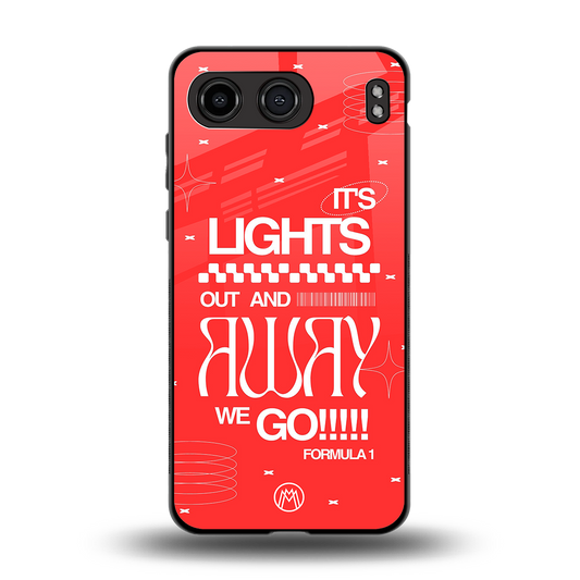 lights out back phone cover | glass case for oneplus nord 4