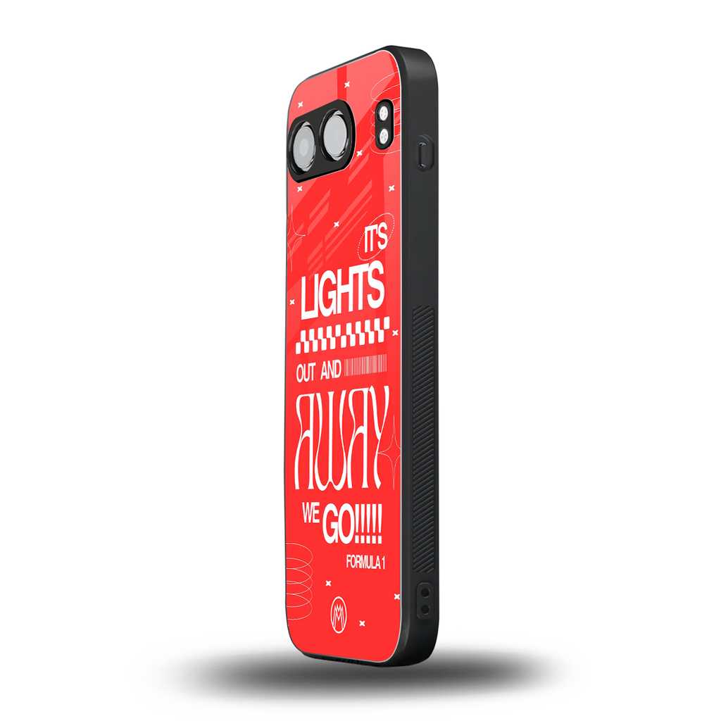 lights out back phone cover | glass case for oneplus nord 4