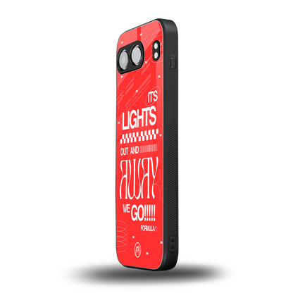 lights out back phone cover | glass case for oneplus nord 4