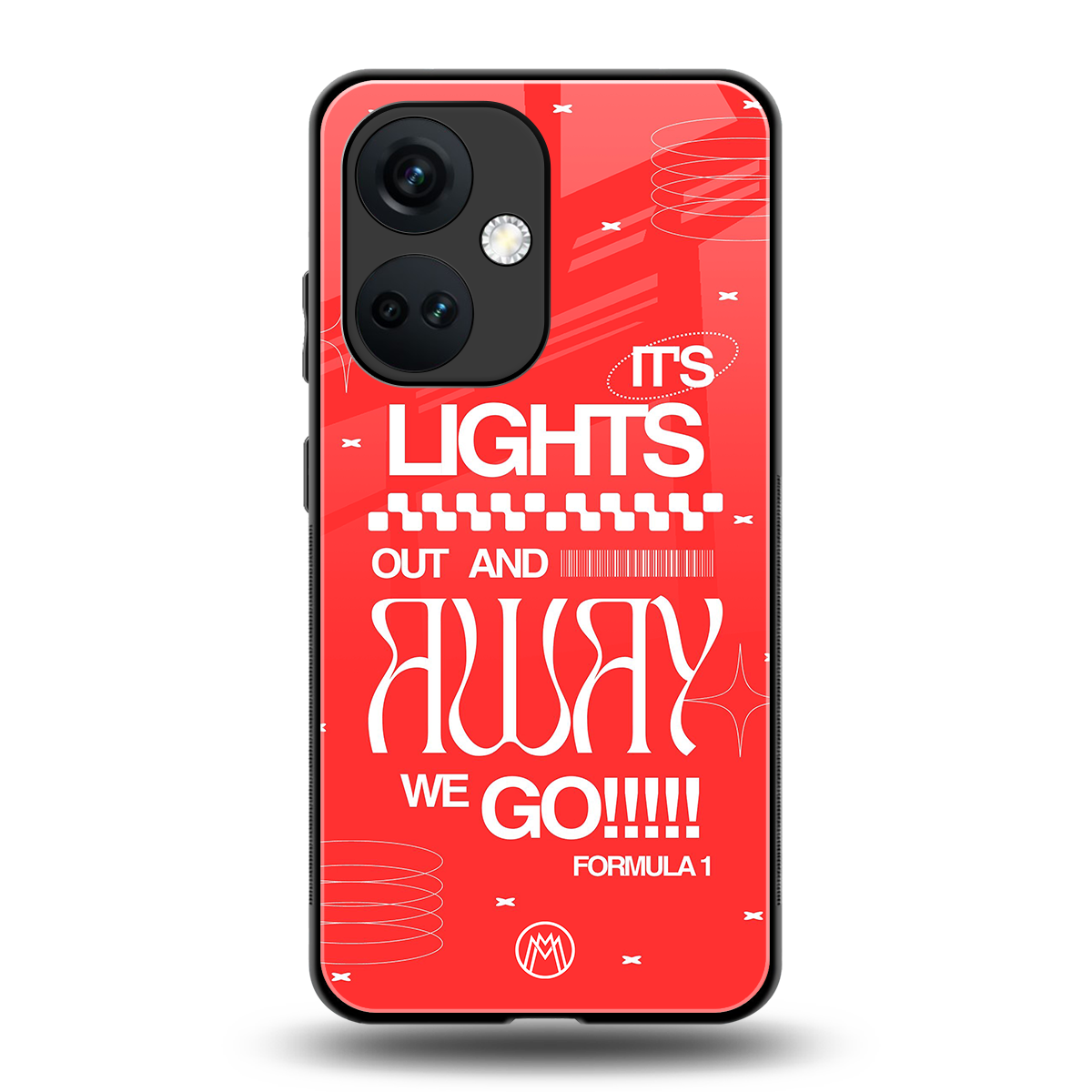 lights out back phone cover | glass case for oneplus nord ce 3