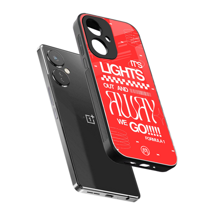 lights out back phone cover | glass case for oneplus nord ce 3