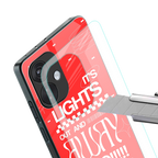 lights out back phone cover | glass case for oneplus nord ce 3