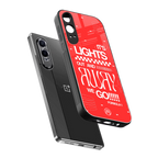 lights out back phone cover | glass case for oneplus nord ce 4 lite