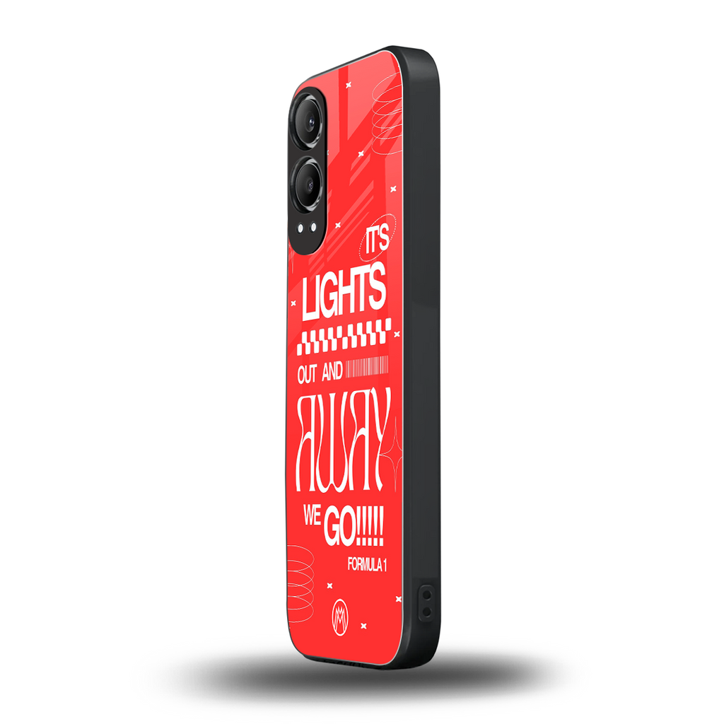 lights out back phone cover | glass case for oneplus nord ce 4 lite