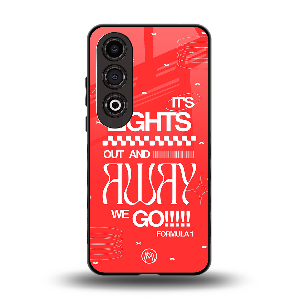 lights out back phone cover | glass case for oneplus nord ce 4