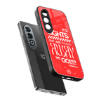 lights out back phone cover | glass case for oneplus nord ce 4