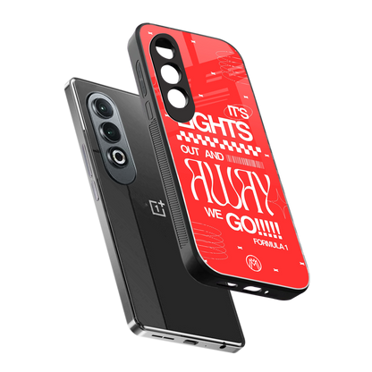lights out back phone cover | glass case for oneplus nord ce 4