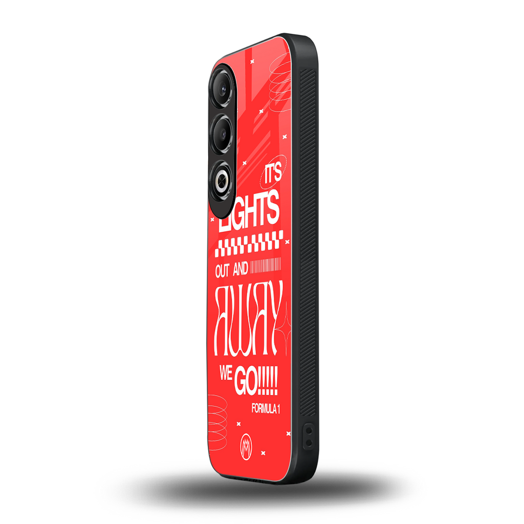 lights out back phone cover | glass case for oneplus nord ce 4