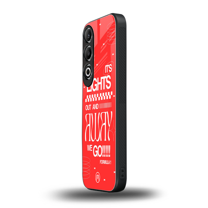 lights out back phone cover | glass case for oneplus nord ce 4