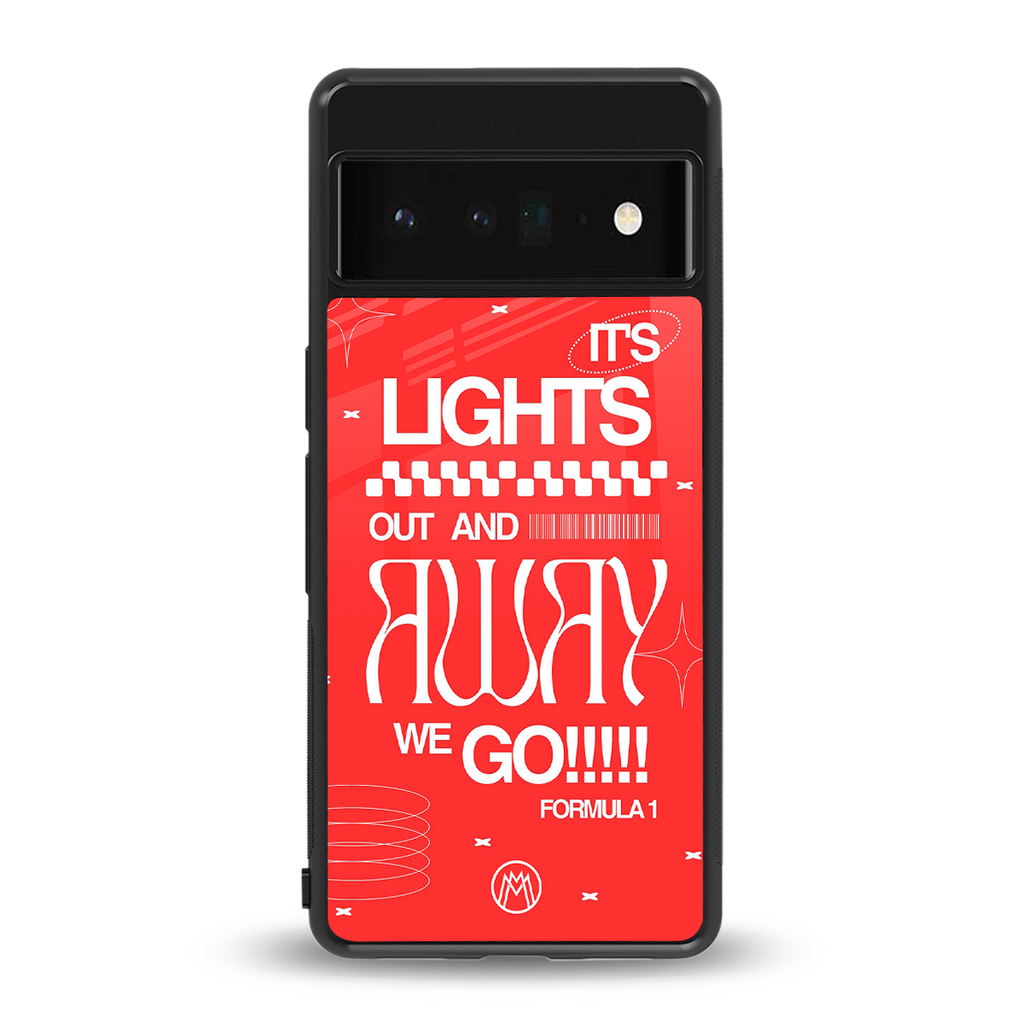 lights out back phone cover | glass case for google pixel 6 pro