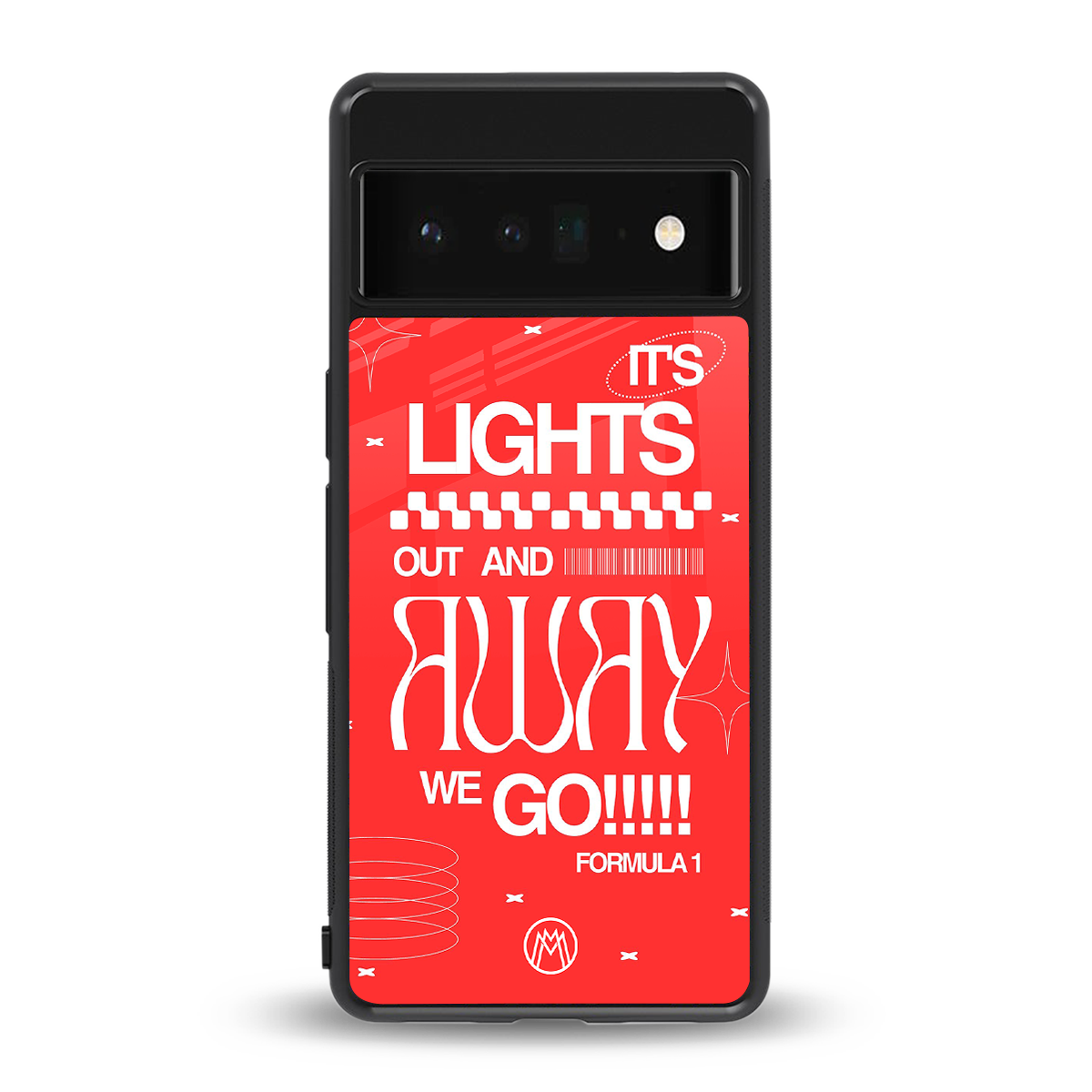 lights out back phone cover | glass case for google pixel 6 pro