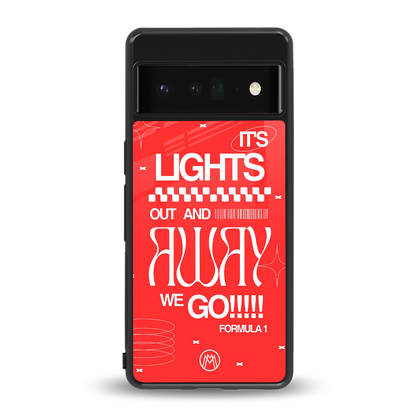 lights out back phone cover | glass case for google pixel 6 pro