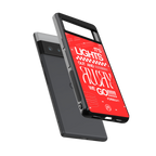 lights out back phone cover | glass case for google pixel 6 pro