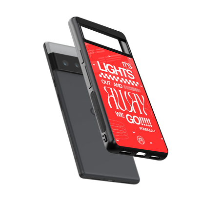 lights out back phone cover | glass case for google pixel 6 pro