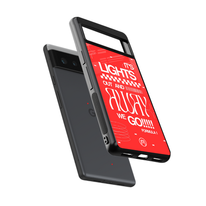 lights out back phone cover | glass case for Google Pixel 6A