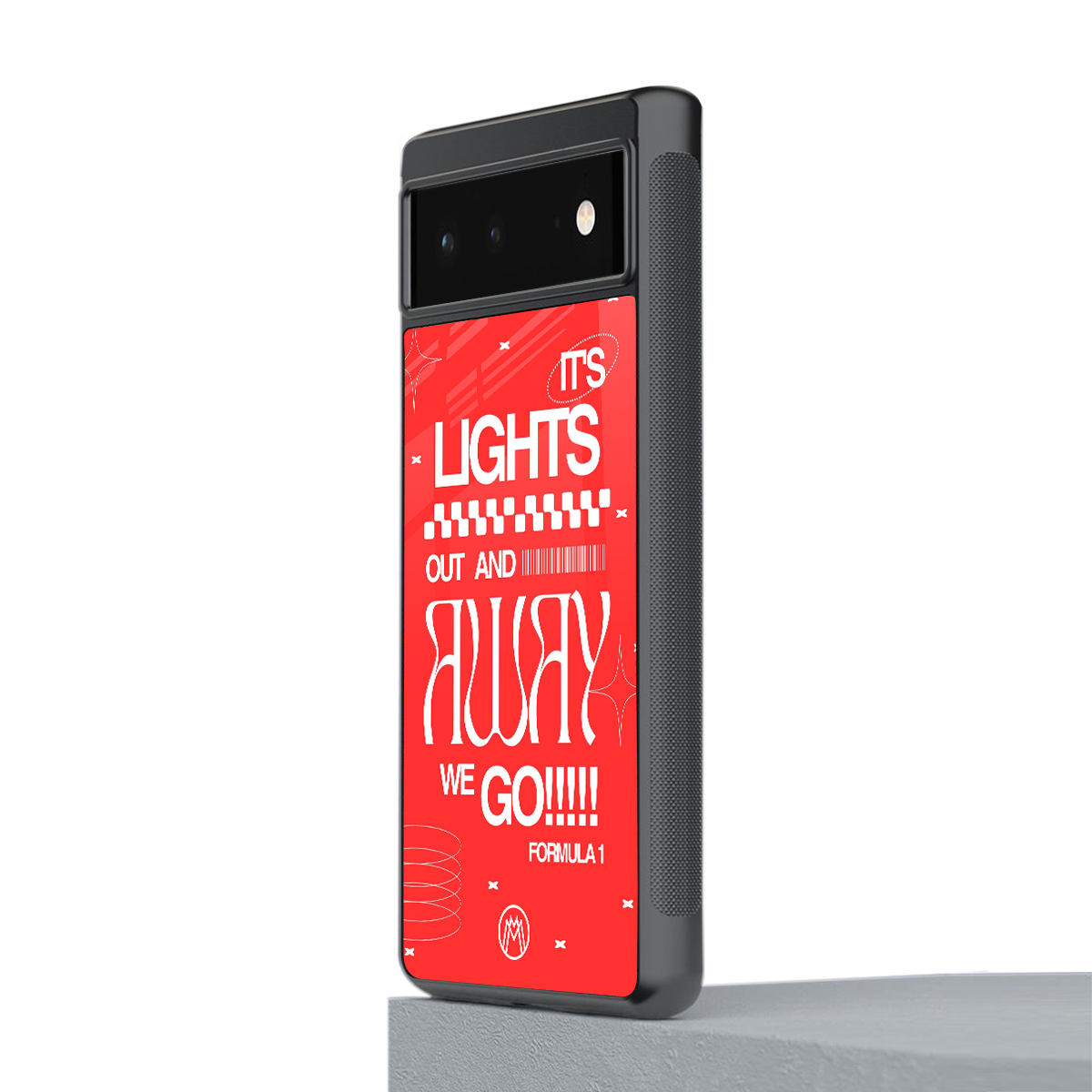 lights out back phone cover | glass case for Google Pixel 6A