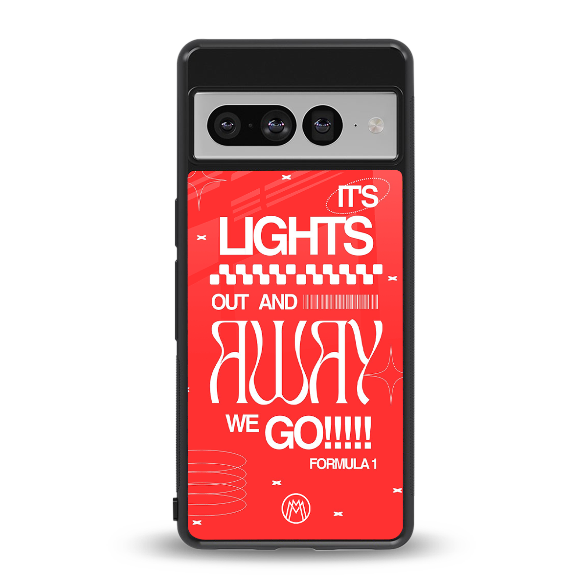 lights out back phone cover | glass case for google pixel 7 pro