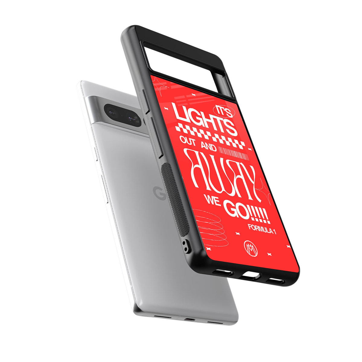 lights out back phone cover | glass case for google pixel 7 pro