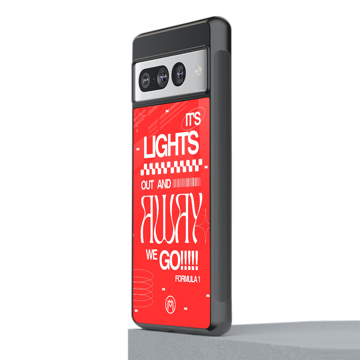 lights out back phone cover | glass case for google pixel 7 pro