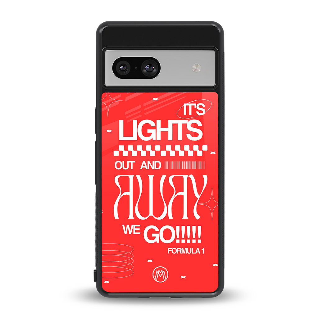 lights out back phone cover | glass case for Google Pixel 7
