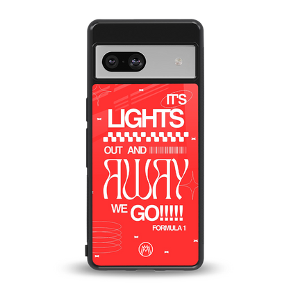 lights out back phone cover | glass case for Google Pixel 7