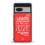 lights out back phone cover | glass case for Google Pixel 7A