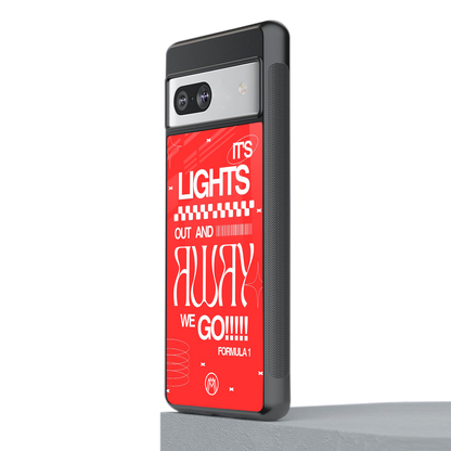 lights out back phone cover | glass case for Google Pixel 7