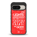 lights out back phone cover | glass case for google pixel 9