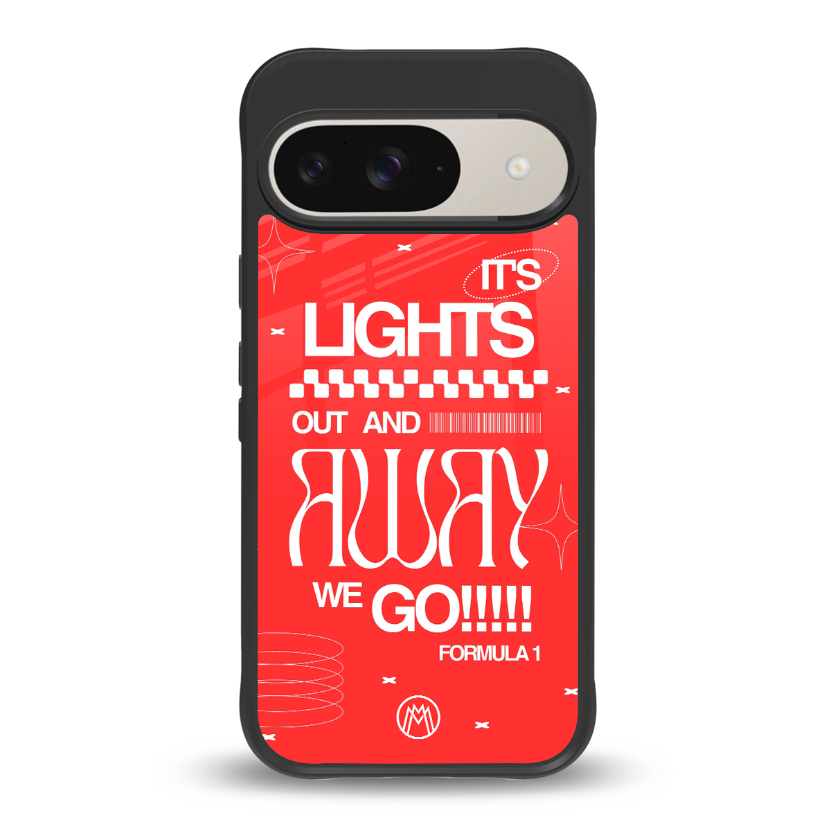 lights out back phone cover | glass case for google pixel 9