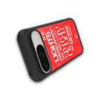 lights out back phone cover | glass case for google pixel 9