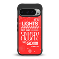 lights out back phone cover | glass case for google pixel 9 pro