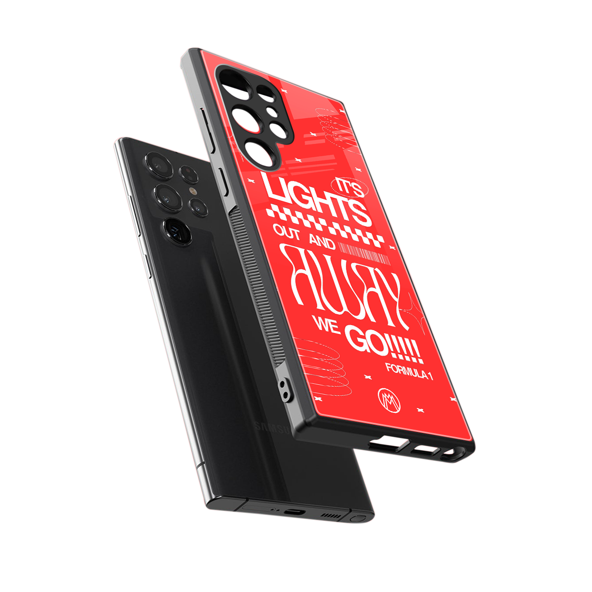 lights out back phone cover | glass case for samsung galaxy s23 ultra