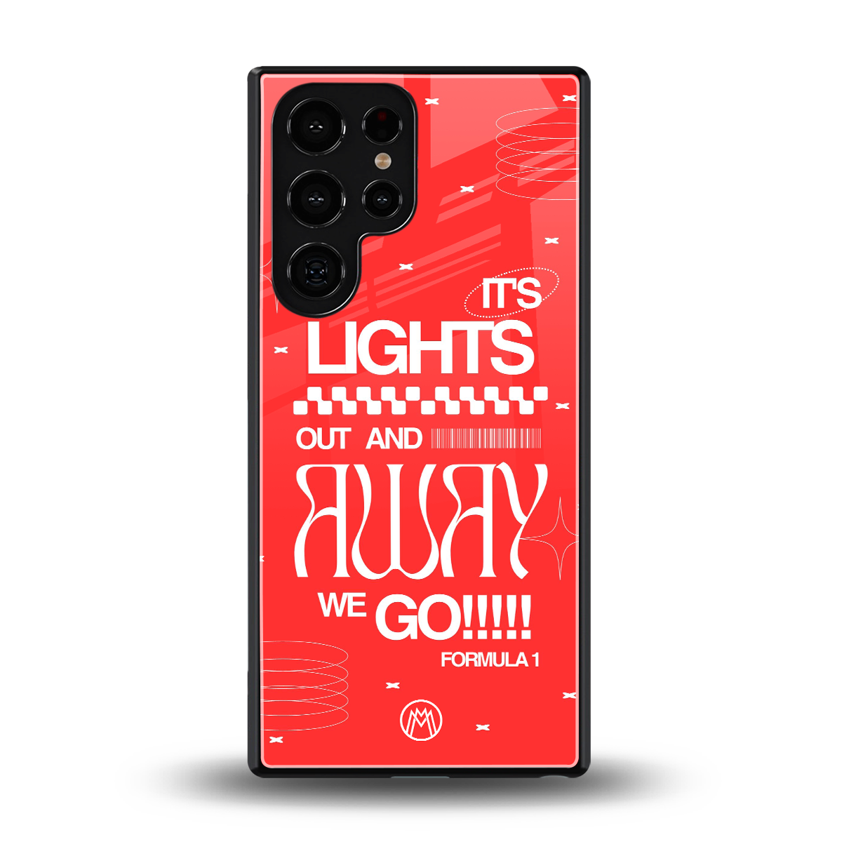 lights out back phone cover | glass case for samsung galaxy s25 ultra