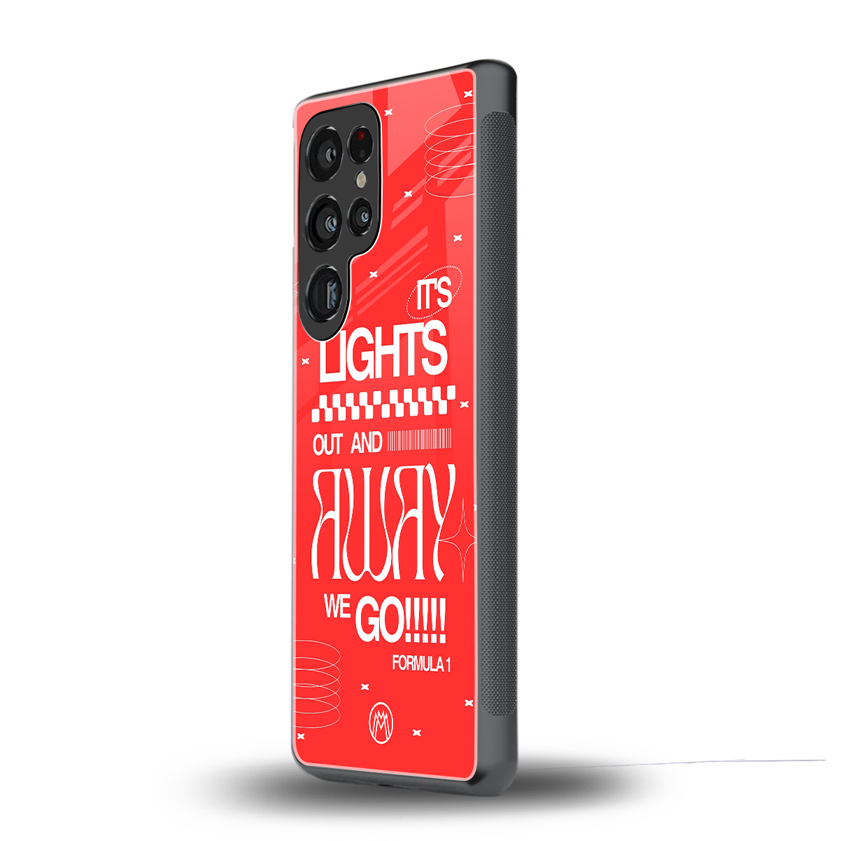 lights out back phone cover | glass case for samsung galaxy s25 ultra