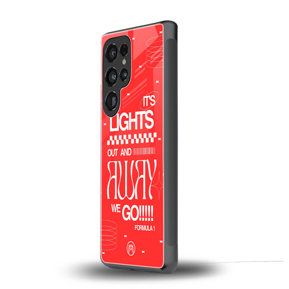 lights out back phone cover | glass case for samsung galaxy s25 ultra