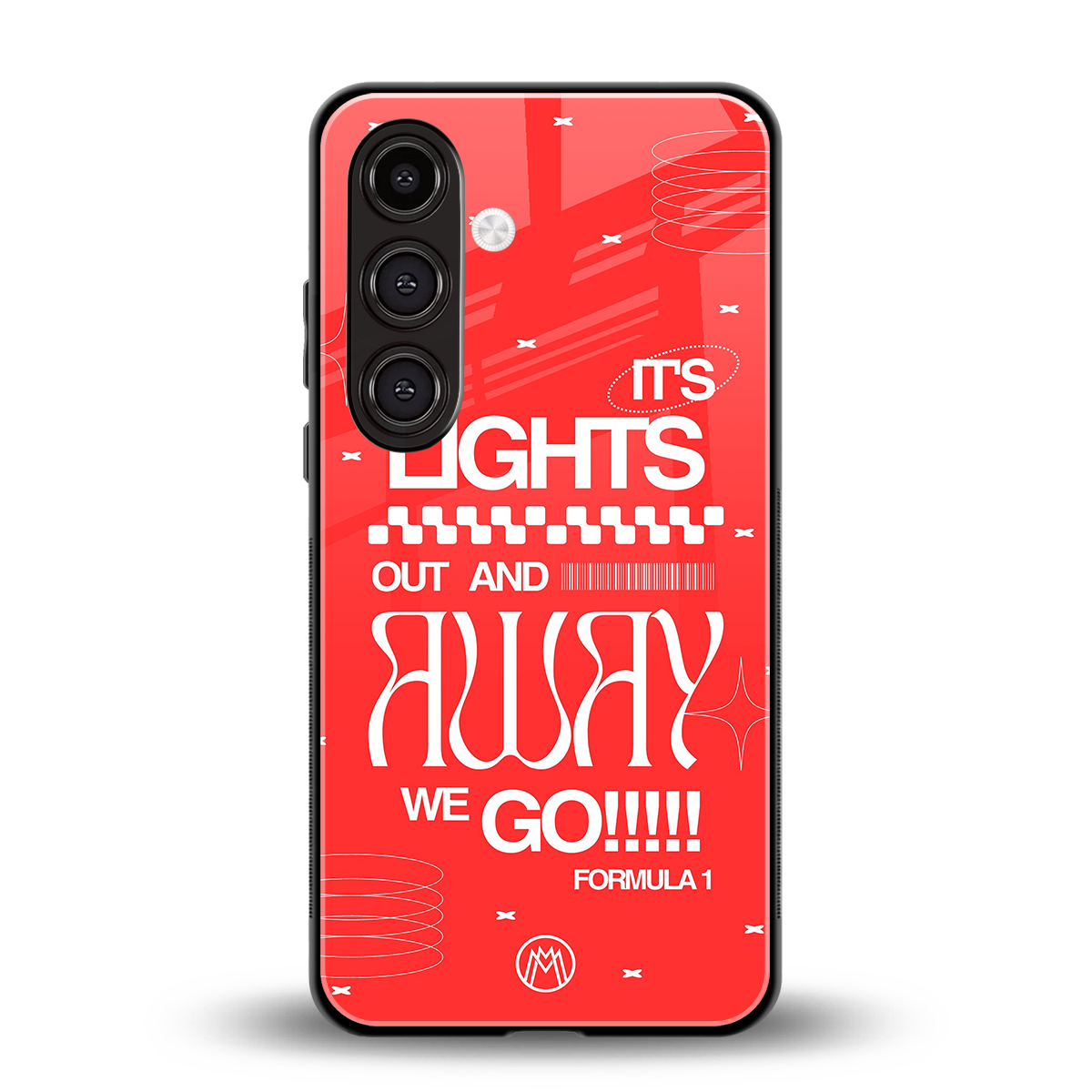 lights out back phone cover | glass case for samsung galaxy s25 plus