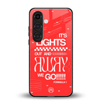 lights out back phone cover | glass case for samsung galaxy s23 plus